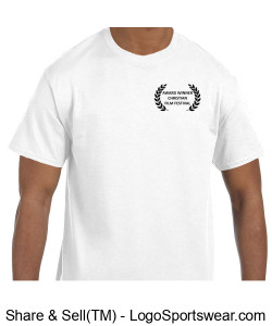 CFF Award Winner T-Shirt White Design Zoom
